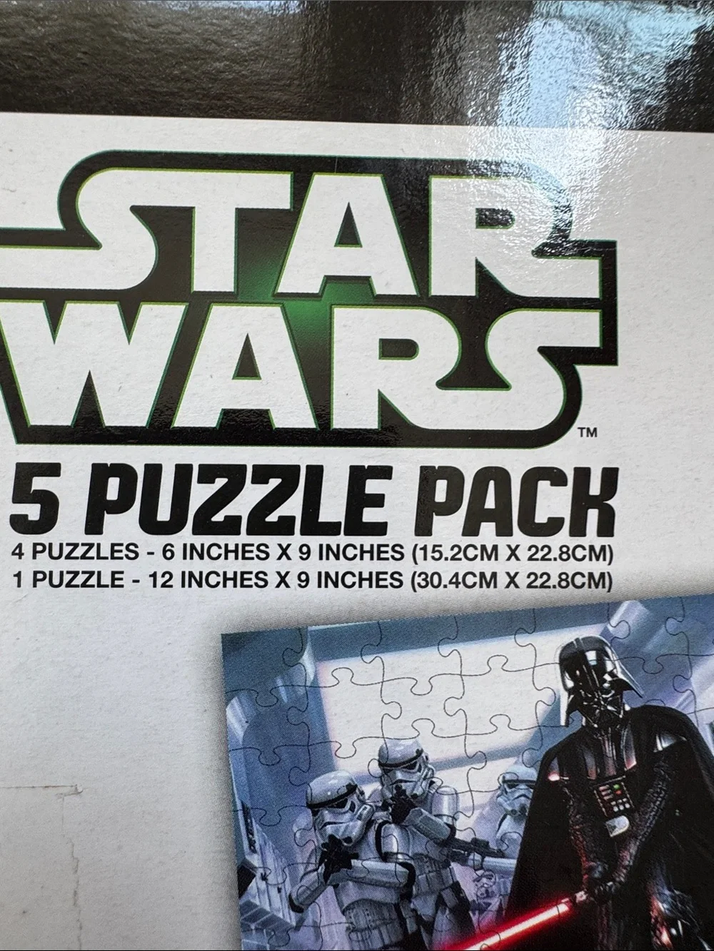 Star Wars Super 3D 4-Puzzle Pack - Blue/Green